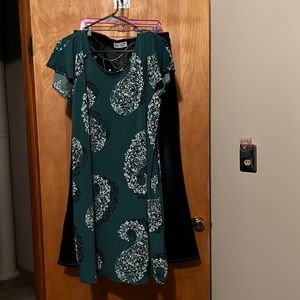 Green dress like new
